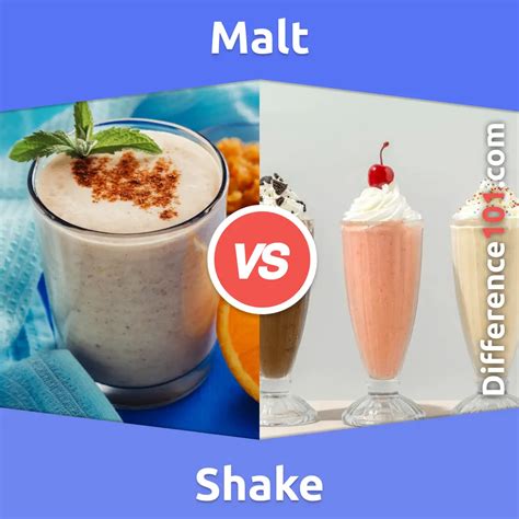 what is the difference between a malt and shake.